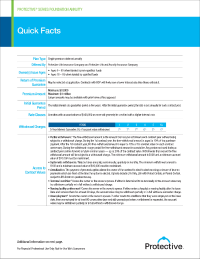 Quick Reference guide flyer.