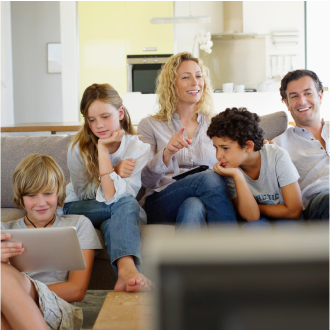 A young family enjoying time together, knowing they are protected with Protective Strategic Objectives II variable universal life insurance.