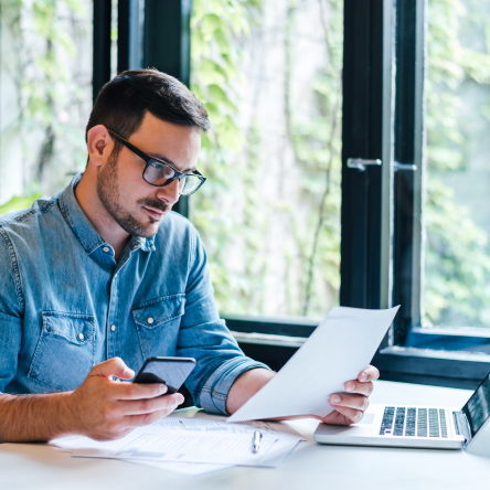 Financial professional reviewes the latest rate changes for Protective Indexed Choice℠ UL.