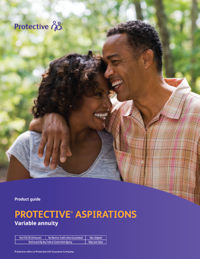 Cover of Protective Aspirations variable annuity product guide