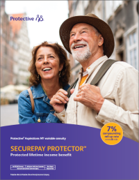 Image of the SecurePay Reserve flyer.