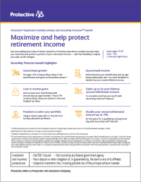 Image of the SecurePay Protector fact sheet.