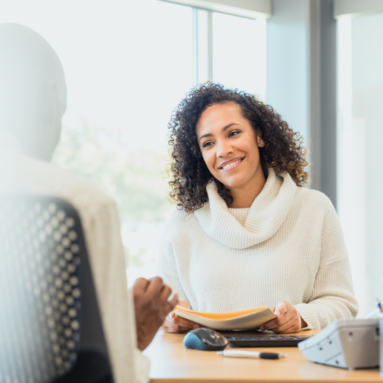 Financial professional helps client create an income strategy with ProPayer Immediate Annuity.
