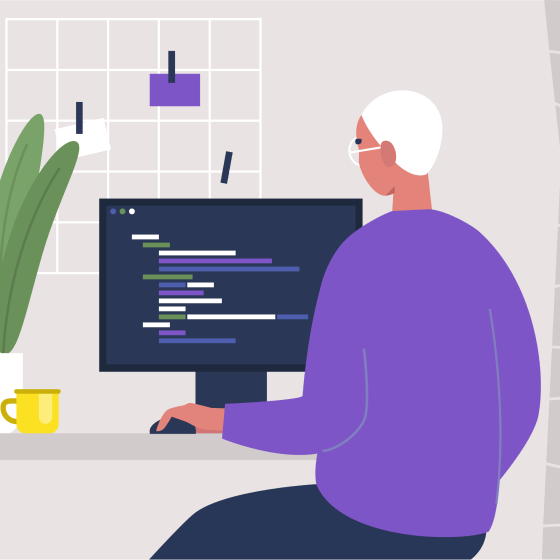 illustration of a person reviewing the key product specifications of the Protective Asset Builder Two Indexed Annuity.