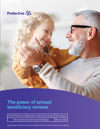 The cover of the Protective Estate Maximizer II Single Premium whole life beneficiary reviews brochure